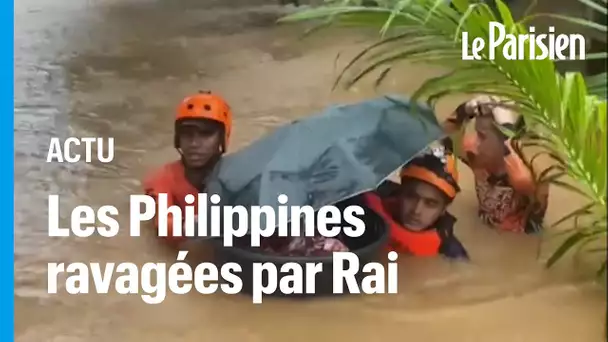 Les Philippines frappées par le typhon Rai