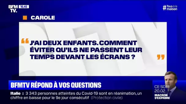 Comment éviter que mes enfants passent le temps devant les écrans ? BFMTV répond à vos questions