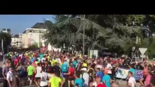 Tours : arrivée des 10 kms et départ des 20 kms