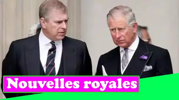 Le prince Charles a exaspéré le prince Andrew avec l'inte,rdiction du balcon:"Il ne s'en est pas rem