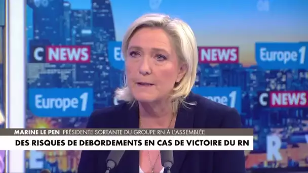 Législatives : «L'extrême gauche refuse de se soumettre à la démocratie», avance Marine Le Pen