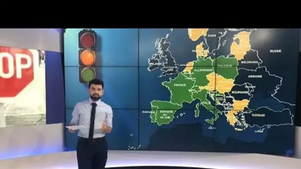 Europe : réouverture des frontières à plusieurs vitesses, les détails en graphiques