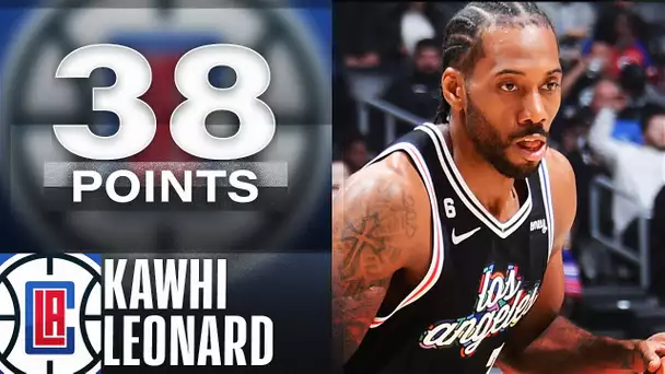 Kawhi Leonard GOES OFF for 38 Points In Clippers W! | March 11, 2023