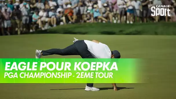 Quel putt de Koepka ! 2ème Eagle de la journée !