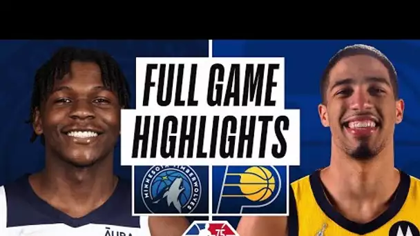 TIMBERWOLVES at PACERS | FULL GAME HIGHLIGHTS | February 13, 2022