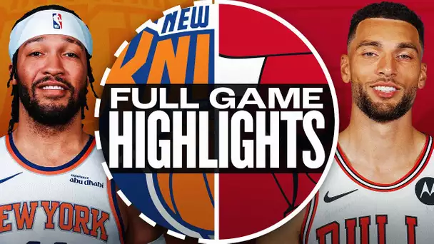 KNICKS at BULLS | FULL GAME HIGHLIGHTS | January 4, 2025