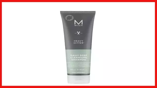 Paul Mitchell MITCH Heavy Hitter Daily Deep Cleansing Shampoo for Men, For All Hair Types