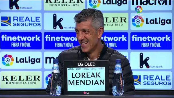 Rueda de prensa Real Sociedad vs RCD Espanyol de Barcelona