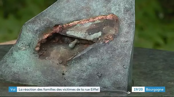 Explosion de l'avenue Eiffel à Dijon : vol de la stèle du souvenir dédiée aux victimes