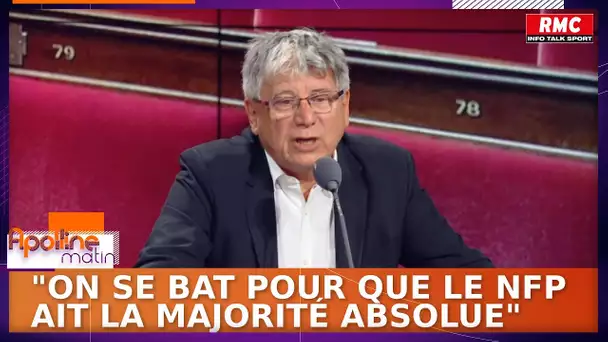 "On se bat pour que le Nouveau Front populaire ait la majorité absolue", assure Éric Coquerel