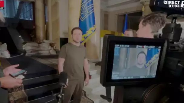 Guerre en Ukraine : Volodymyr Zelensky se dit prêt à échanger avec Vladimir Poutine