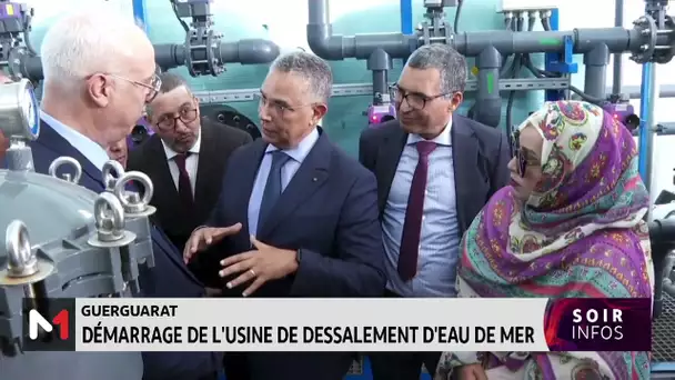 Guergarat : démarrage de l´usine de dessalement d´eau de mer