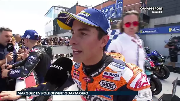 Interview de Marc Marquez après ses qualifications