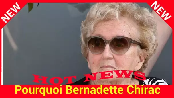 Pourquoi Bernadette Chirac, invitée par Brigitte à l’Elysée, était revenue le lendemain de sa visite