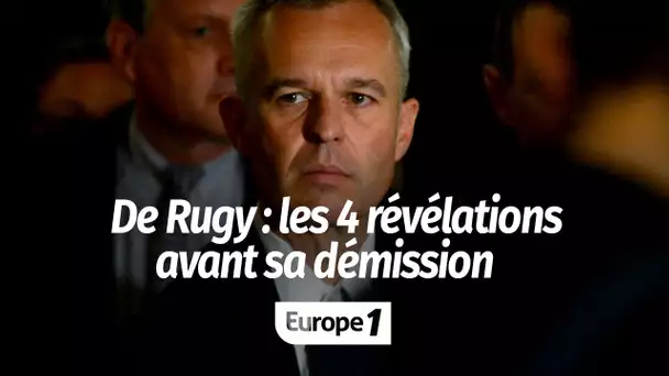 François de Rugy : les 4 révélations avant sa démission