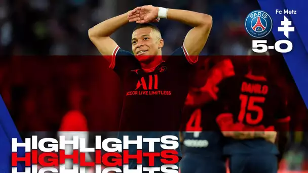 HIGHLIGHTS | PSG 5-0 METZ | MBAPPE, NEYMAR JR & DI MARIA ⚽️