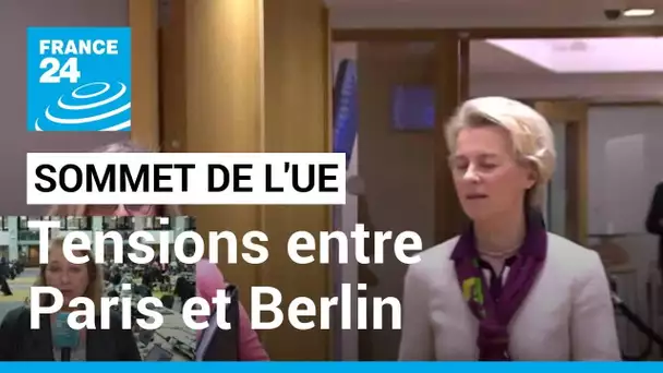 Au sommet de l'UE : "le moteur franco-allemand est grippé" sur les questions climatiques