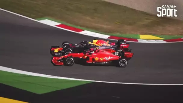 Incroyable duel verstappen Leclerc