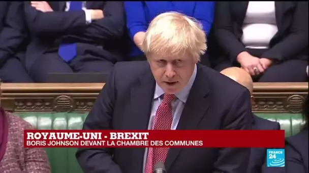 Brexit : Boris Johnson et Jeremy Corbyn devant la chambre des communes