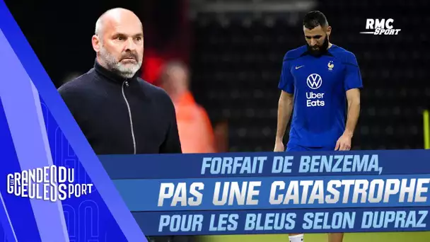 Coupe du monde 2022 : Benzema forfait, pas une catastrophe pour les Bleus selon Dupraz (GG du Sport)