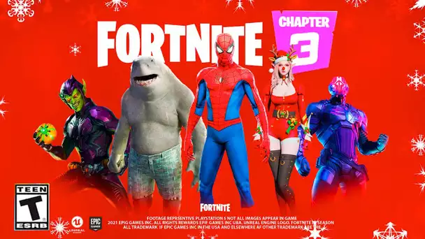 NOUVELLE MAJ SAISON 8 ET NOUVEAUX SKINS CHAPITRE 3 ! (FORTNITE NEWS)