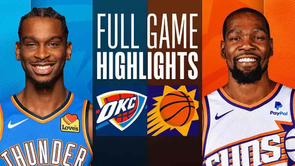 THUNDER at SUNS | FULL GAME HIGHLIGHTS | November 12, 2023