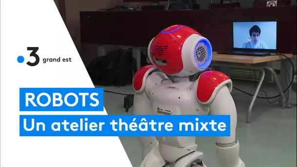 We are robots, un atelier spectacle robots humains par des étudiants de l'ICN et Mines Nancy