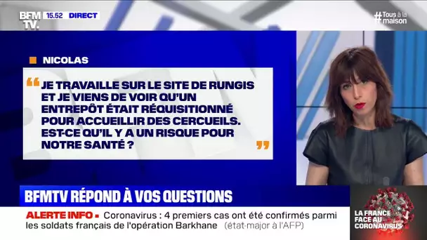 L'entrepôt réquisitionné pour les cercueils à Rungis représente-t-il un risque ?