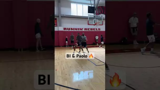 Brandon Ingram & Paolo Banchero putting in WORK at the #USABMNT practice! 🇺🇸🔥| #Shorts