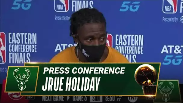 Jrue Holiday After Bucks Game 2 Win! 🗣| Postgame Press Conference