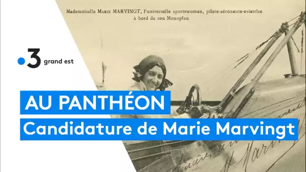 Candidature de l'aviatrice Marie Marvingt au Panthéon