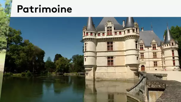 Patrimoine : le patrimoine vivants, le patrimoine fluviale au château de l'Islette et Azay-le-Rideau