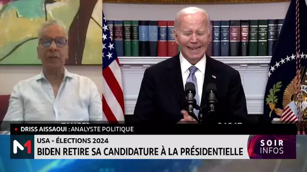 Biden abandonne la course à la présidence et soutient Kamala Harris : Lecture de Driss Aissaoui