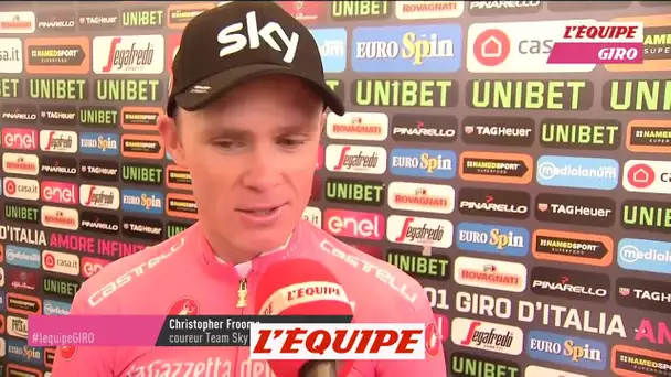 Froome « Une journée incroyable » - Cyclisme - Giro