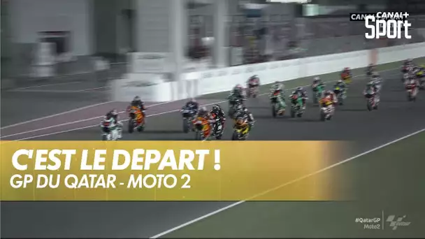 Le départ de la Moto 2