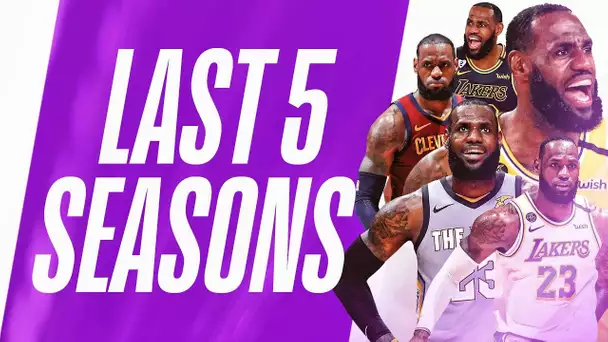 Best Of LeBron James Jelly Layups | Last 5 Seasons