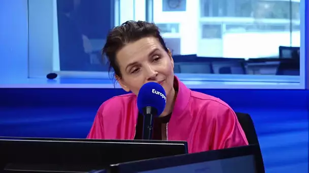 Juliette Binoche : "Si on reste en chausson devant la cheminée, on meurt !"