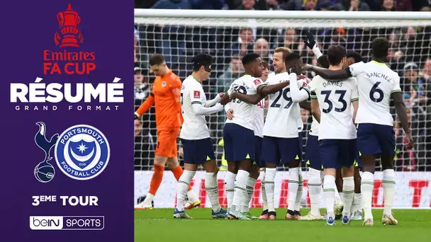 🏆🇬🇧 Résumé - FA Cup : Grâce à Harry Kane, Tottenham écarte logiquement Portsmouth