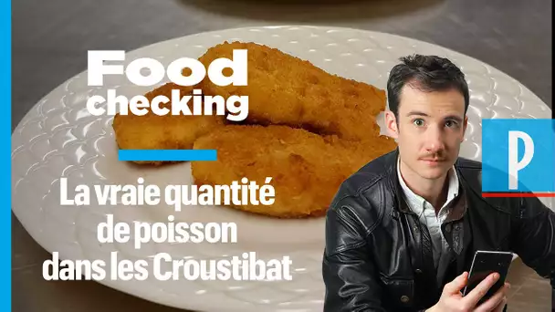 Quelle est la vraie quantité de poisson dans les poissons panés Croustibat  ?