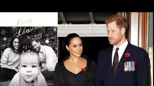 Le message secret du prince Harry et de Meghan Markle sur leur carte de Noël