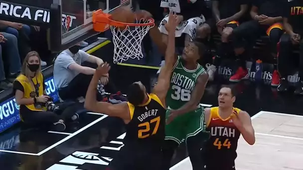 Marcus Smart Throws Down Ferocious Put Back Dunk 😮