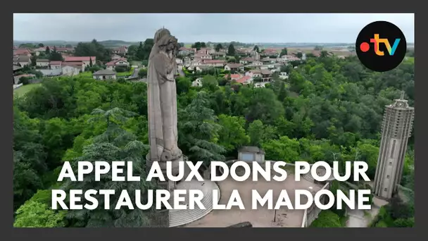 Appel aux dons pour restaurer la Madone sur Mas Rillier (Ain)