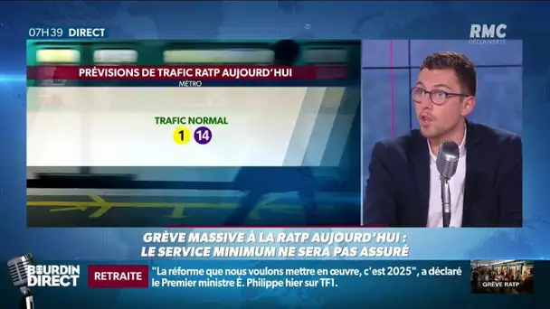 Grève à la RATP: pourquoi n'y-a-t-il pas de service minimum?