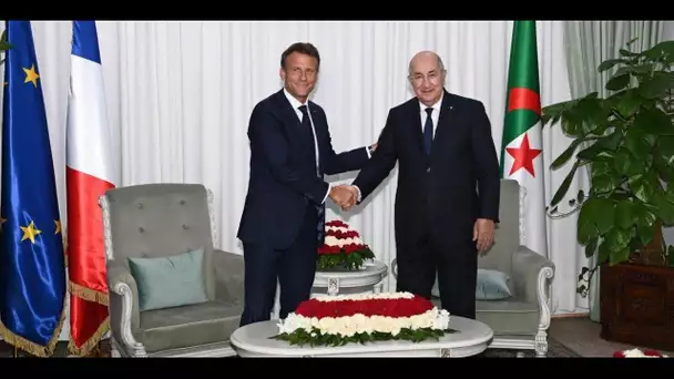 Macron en Algérie : le président accueilli avec les honneurs à Alger