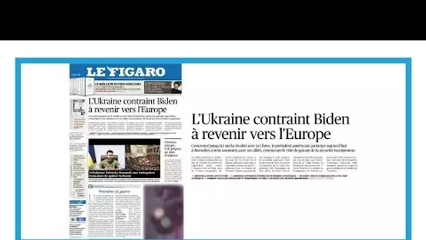 Joe Biden contraint par l'Ukraine à regarder vers l'Europe • FRANCE 24