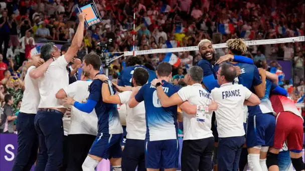 Volley-ball : les Bleus remontent sur l'Olympe et entrent dans la légende