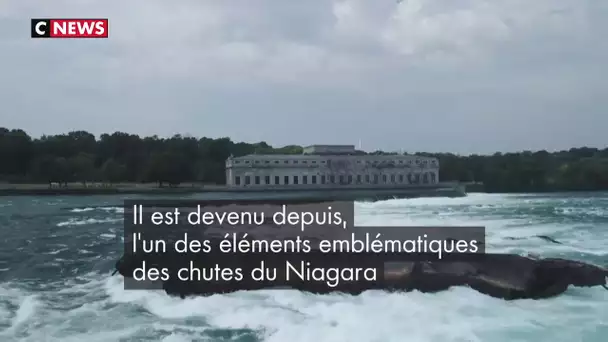 Un bateau coincé dans les chutes du Niagara depuis 101 ans a bougé de plusieurs mètres