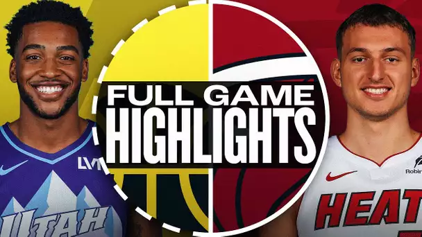 JAZZ at HEAT | FULL GAME HIGHLIGHTS | January 4, 2025