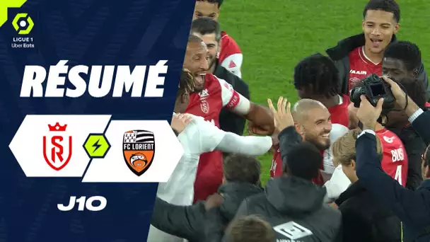 STADE DE REIMS - FC LORIENT (1 - 0) - Résumé - (SdR - FCL) / 2023-2024