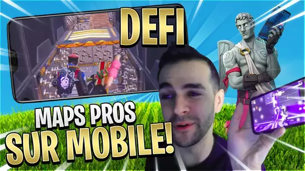 DÉFI IMPOSSIBLE : TENTER MES MAPS PRO SUR MOBILE ! Fortnite Créatif Saison 7